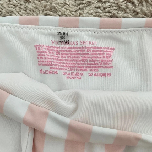 Victoria's Secret swim bottom pink and strap size in M - Picture 3 of 4